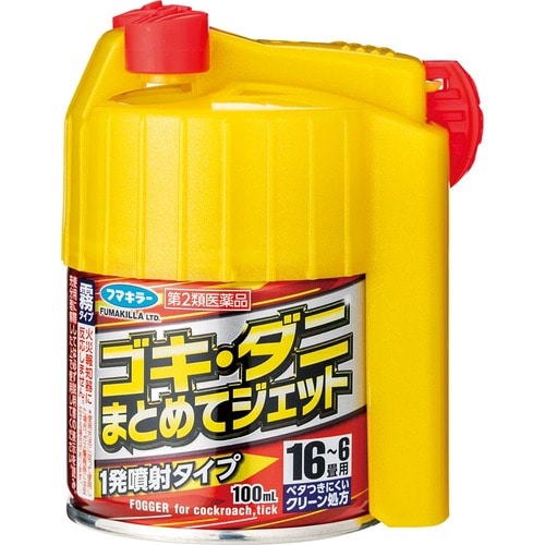 ゴキブリ対策グッズおすすめ フマキラー ゴキ・ダニまとめてジェット 100ml 第2類医薬品 イメージ1
