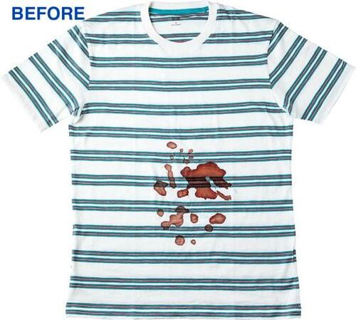 血液汚れは「ワイドハイター＋粉洗剤」で落とす！ イメージ2