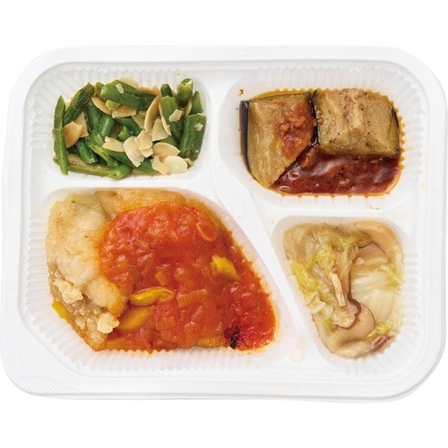 サクほろ食感がたまらない! きちんと辛いチリソースと相性抜群 宅配弁当・宅食サービスおすすめ イメージ