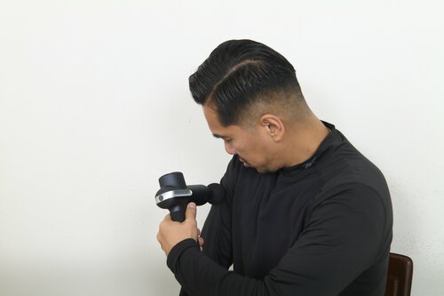 テスト1：振動の質 マッサージガンおすすめ イメージ