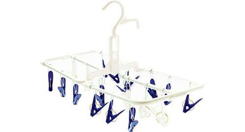 ウイング:風通しアルミ ハンガー 20ピンチ:ランドリーグッズ