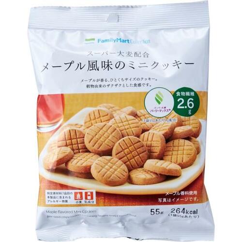 ファミリーマート:メープル風味のミニクッキー:お菓子