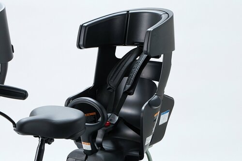 シートが樹脂製なので濡れても拭き取りやすい 電動アシスト自転車おすすめ イメージ