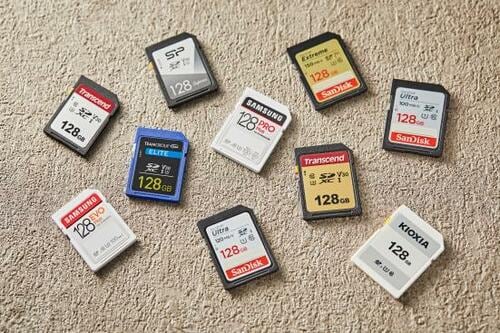 数多くのSDカードから本当に速いおすすめ製品を探しました イメージ