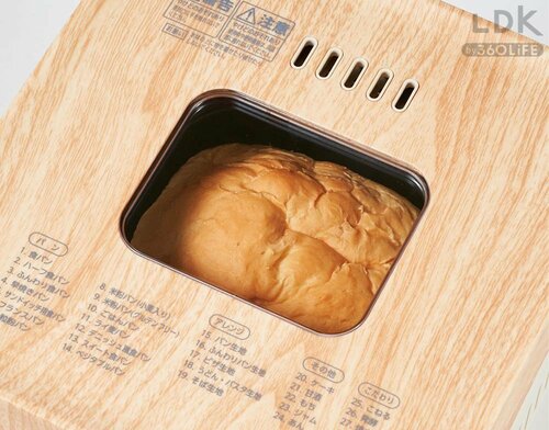 天面に窓があるのでこね具合が確認できる LDKベストバイホームベーカリーおすすめ イメージ