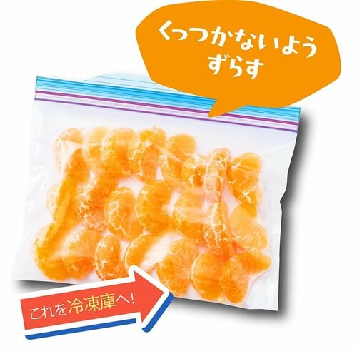 保存期間:約1カ月 野菜の冷凍保存方法おすすめ イメージ