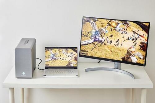 Thunderbolt 4対応なので機能を拡張可能