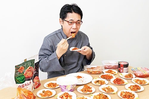 テスト項目1：おいしさ（40点） 本格キムチおすすめ イメージ