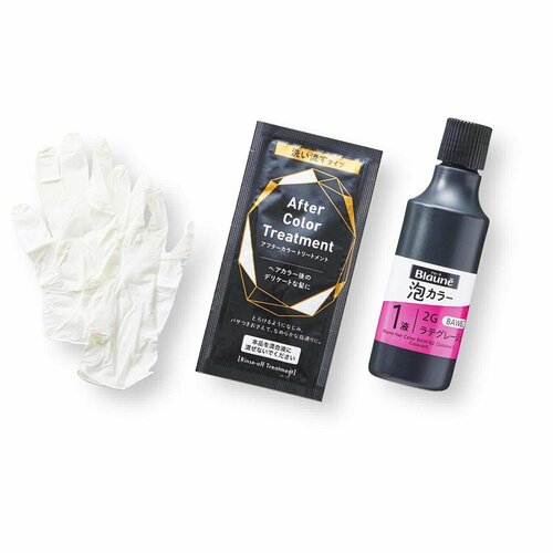 白髪染めヘアカラーおすすめ ブローネ 泡カラー/2G イメージ2