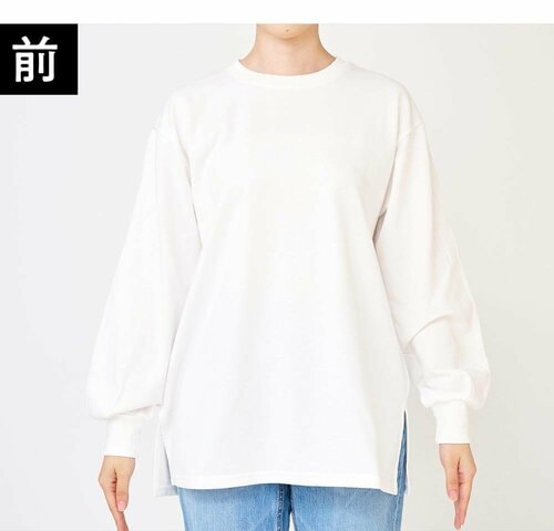 前 レディースのロンTおすすめ イメージ