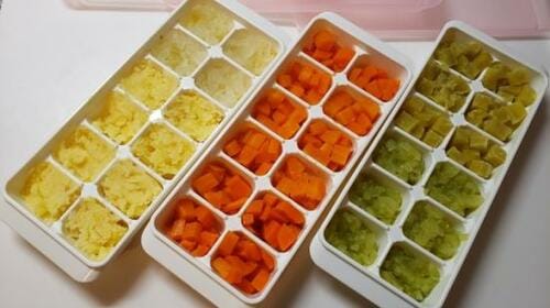 使い方はさまざま!製氷皿で離乳食や作り置きも