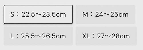 ユニセックスの場合、女性は小さめを選ぶ リカバリーサンダルおすすめ イメージ2