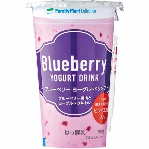 ファミリーマート:ブルーベリー:ヨーグルトドリンク190g