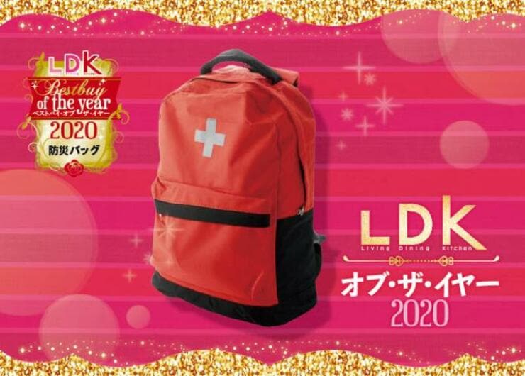 【防災】中身を比べれば充実！ 一家に一台のセットは山善「防災バッグ」｜LDK オブ・ザ・イヤー2020