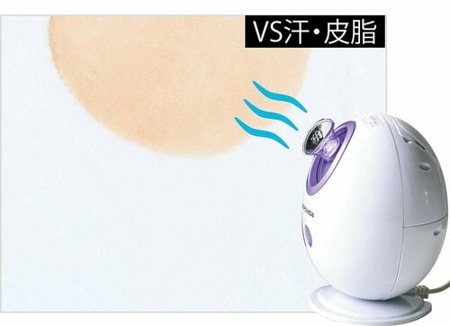 肌にフィットして純白マスクが続いた