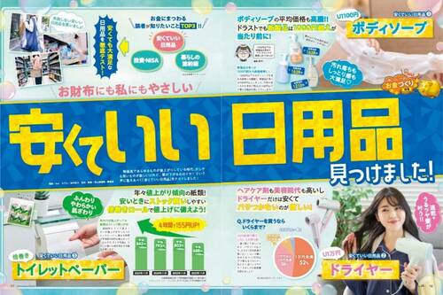 LDK2月号は「お金づくり」&「安くていい日用品」特集 イメージ