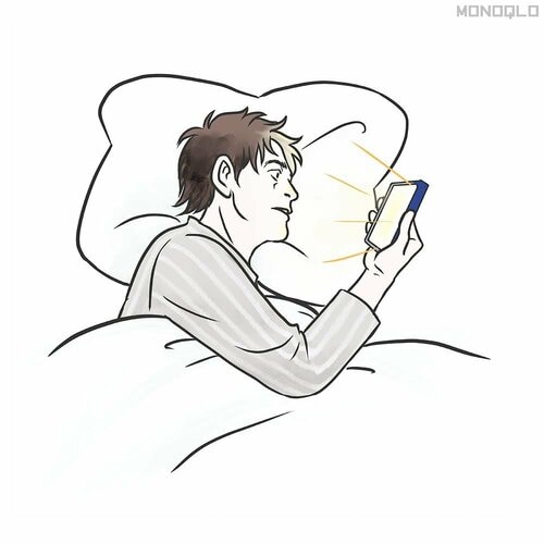 1:夜は間接照明やアイマスクで目に強い光が入るのを防ぐ 睡眠の質を上げるワザおすすめ イメージ