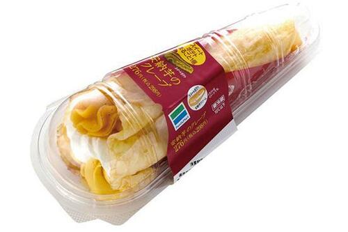 【3位】素材の存在感がひかる安納芋のクレープ イメージ