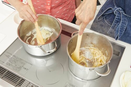 テスト2：炒めやすさ ステンレス鍋おすすめ イメージ