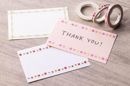 極細幅なので手帳やカードに！ BGM「マスキングテープ 箔押しシリーズ5mm」 イメージ2