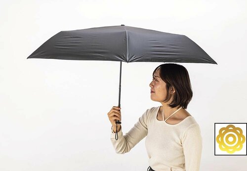 軽くて広げた時に安定感がある 折りたたみ傘おすすめ イメージ
