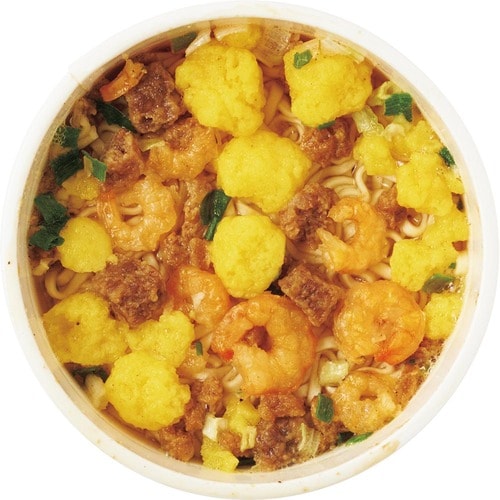 カップラーメンおすすめ トップバリュ 豚&鶏のコク Wの旨み コクとキレのしょうゆヌードル イメージ2