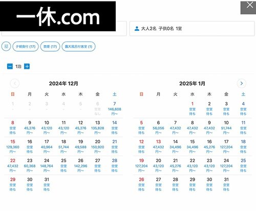 一休.comは機能性が高い イメージ