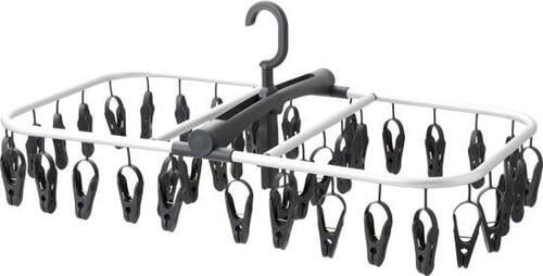 オシャレで使い勝手も◎ インテリア洗濯ハンガー40ピンチ イメージ