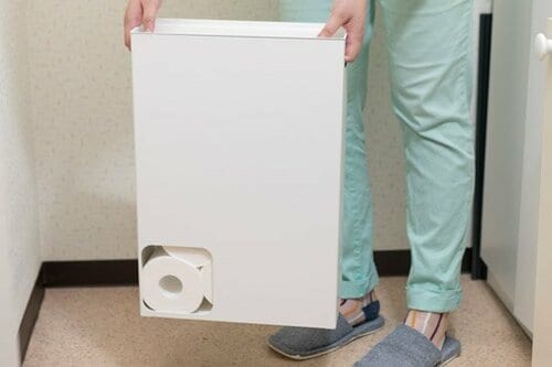 隠して見た目も美しく清潔に収納できるのがコレ！ イメージ3