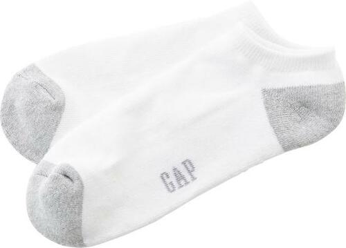 厚手でフワ感あり！ GAP「カラーブロック アンクルソックス 3足組」 イメージ