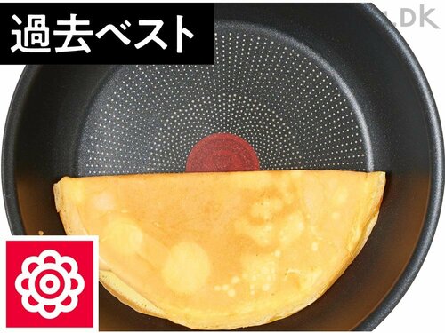 1000回の摩耗で焦げついた カインズの鉄フライパン、フッ素加工フライパンおすすめ イメージ