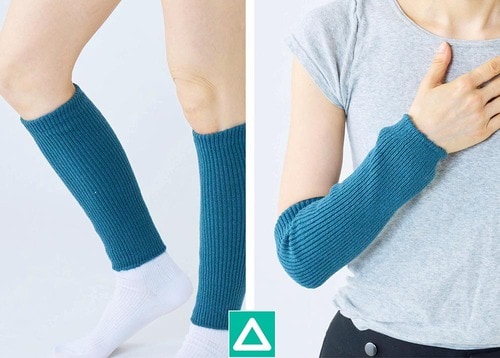 使いやすさ：脚にリブの跡がつきそう 夏用レッグウォーマーおすすめ イメージ