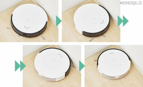 【吸引性能】フローリングからカーペットまで吸引力は申し分なし! 安いロボット掃除機おすすめ イメージ