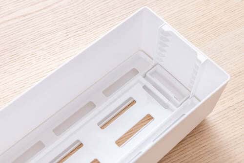 底上げ用の溝はあるけれど… ペーパータオルホルダーおすすめ イメージ