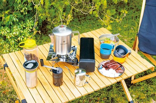 シングルバーナーでキャンプ場をCAFEにしよう イメージ