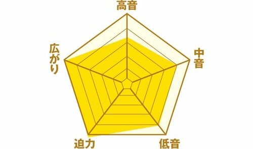 もちろん音質も良し迫力も広がりもあります イメージ