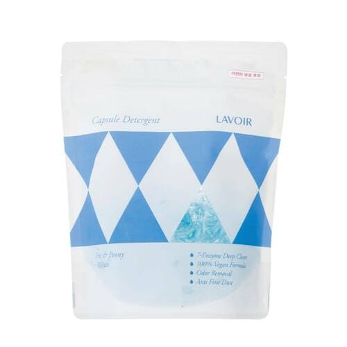 洗濯洗剤おすすめ WON&CO LAVOIR ヴィーガン高濃縮ボール型洗剤 アイリス＆ピオニー イメージ