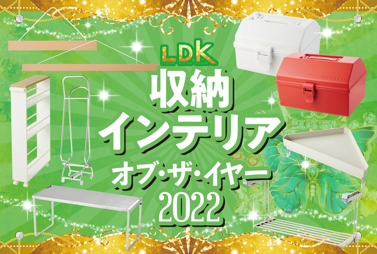 収納&インテリア【LDKベストバイ2022】を大発表！片づけ上手も夢じゃない