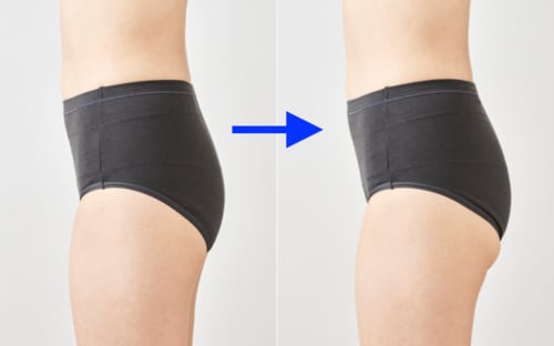 テスト4:ズレにくさ 温活ショーツおすすめ イメージ