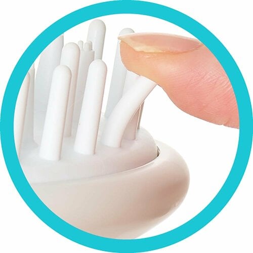 ピンの形状 シャンプーブラシおすすめ イメージ