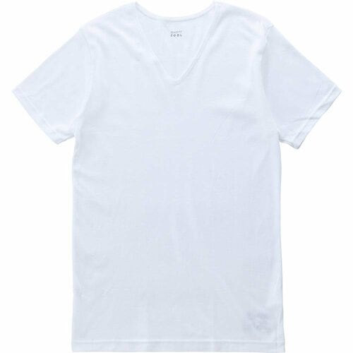 メンズ冷感インナーおすすめ トップバリュ 半袖Vネックシャツ COOLコットン PEACE FIT イメージ