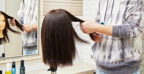 テスト1:仕上がり メンズヘアオイルおすすめ イメージ