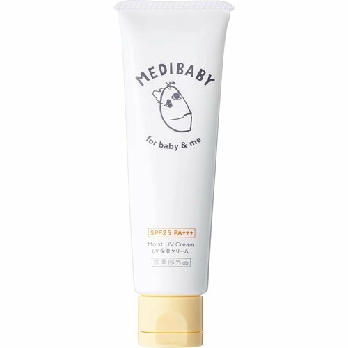 【子ども用日焼け止め】イシュア「メディベビー薬用UV保湿クリーム(医薬部外品)」 ベビー用品おすすめ イメージ