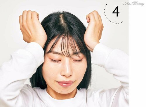 頭皮を適度に動かして血の巡りをよくしよう イメージ5