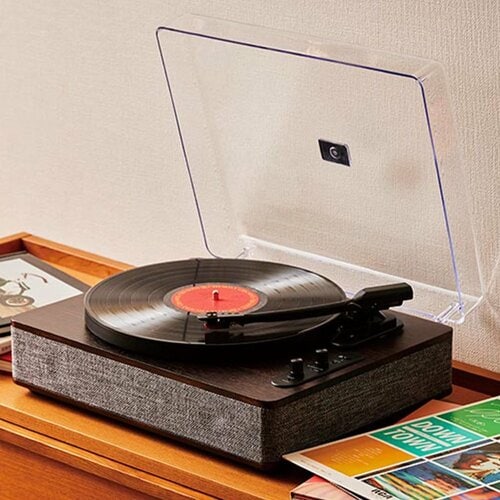 【スピーカー内蔵】レコードプレーヤーのおすすめ 安いレコードプレーヤーおすすめ イメージ