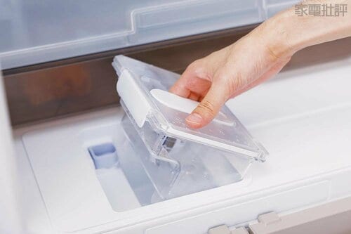 三菱の製氷は全部外して洗える 冷蔵庫おすすめ イメージ