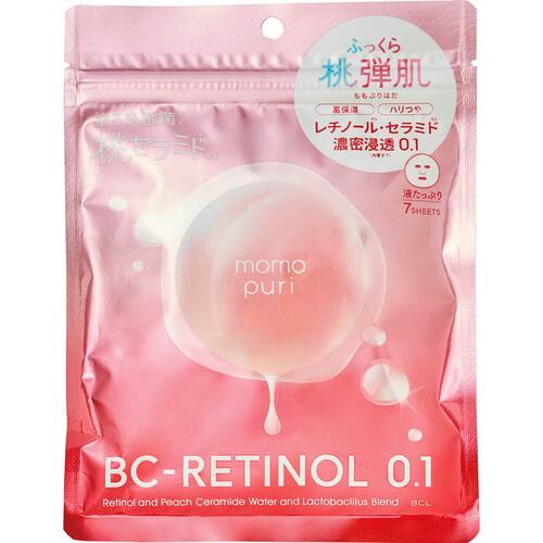 プチプラフェイスパックおすすめ ももぷり 潤いバリアセラムマスク RC イメージ