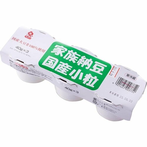 納豆おすすめ カジノヤ 家族納豆 国産小粒 イメージ1