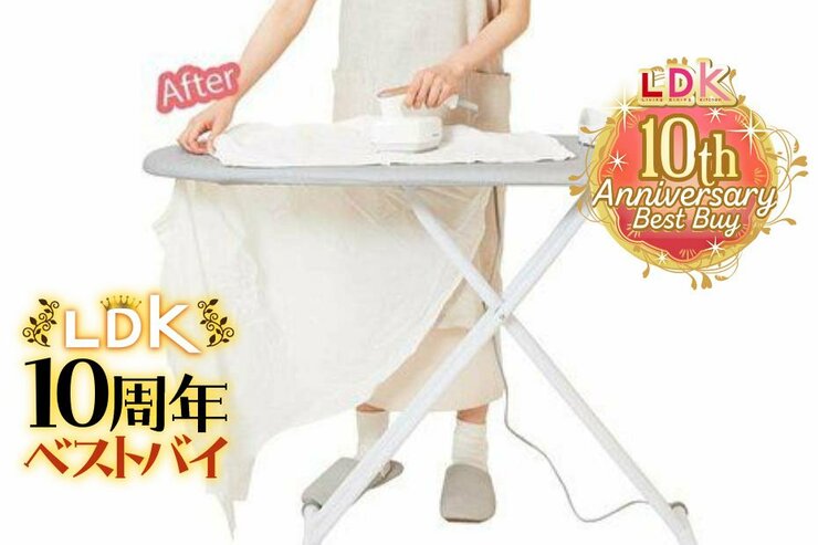 やっぱりラクなのはスタンド式！「買ってよかった」おすすめのアイロン台は？【LDK10周年ベストバイ】