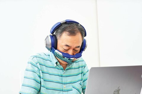 ダイソンゾーン Dyson Zone™ノイズキャンセリングヘッドホン ウルトラブルー